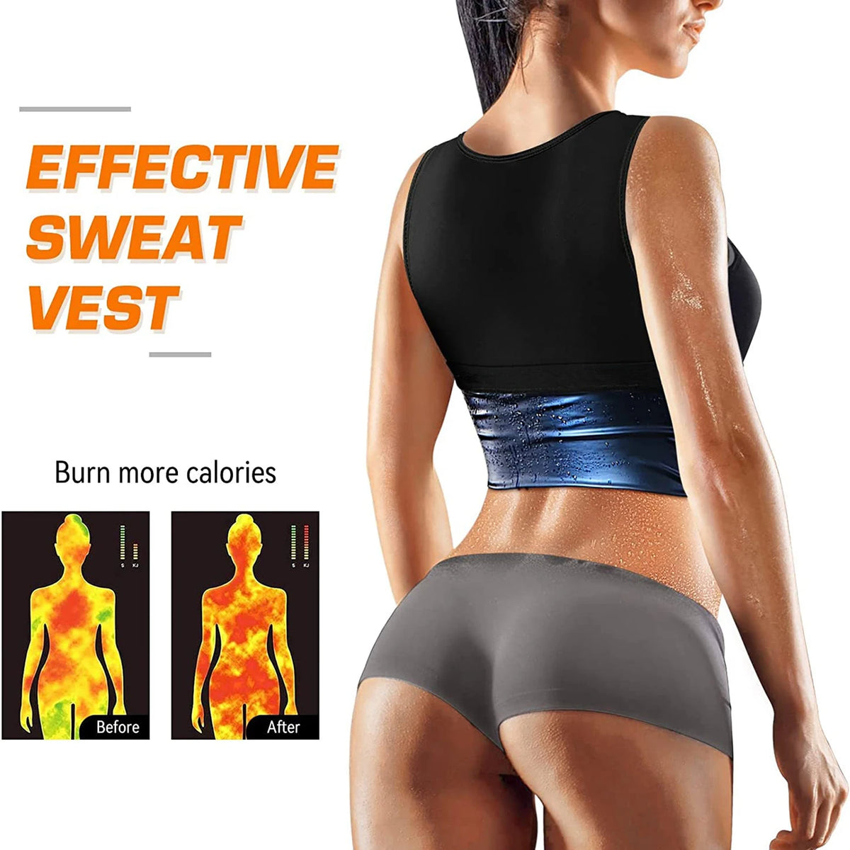 Gilet de sudation femme - vue 2